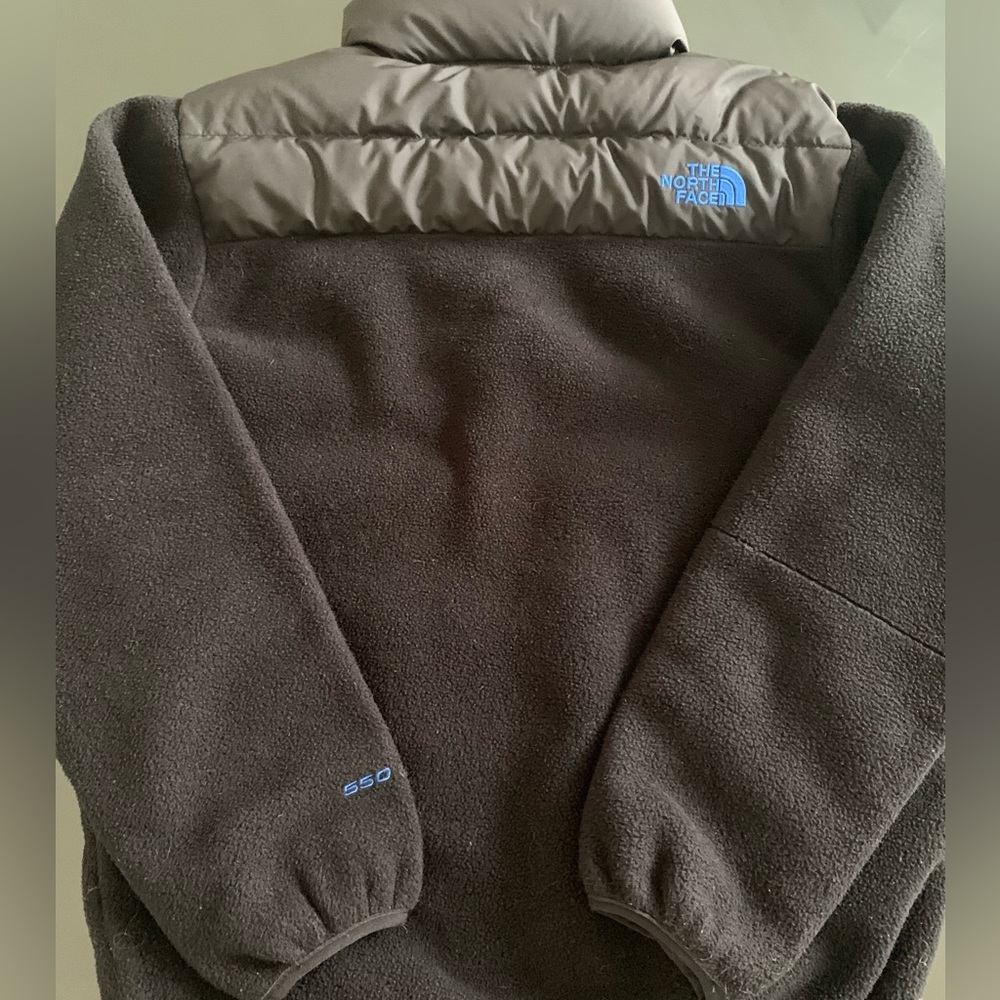 THE NORTH FACE BOYS JACKET BLACK WITH BLUE SIZE M AGE 10 - 12 - Picture 4 of 10